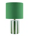Surya Livabliss Melbu Accent Table Lamp In Green