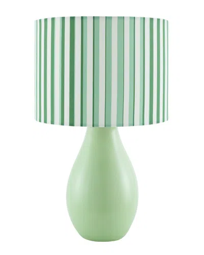 Surya Livabliss Melbu Accent Table Lamp In Green