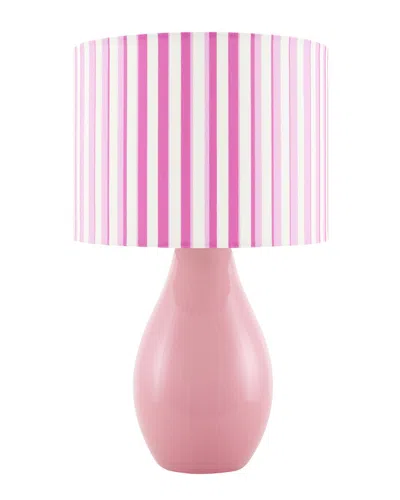 Surya Livabliss Melbu Accent Table Lamp In Pink