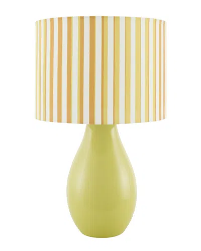 Surya Livabliss Melbu Accent Table Lamp In Yellow