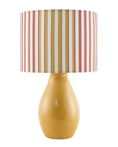 Surya Livabliss Melbu Accent Table Lamp In Yellow
