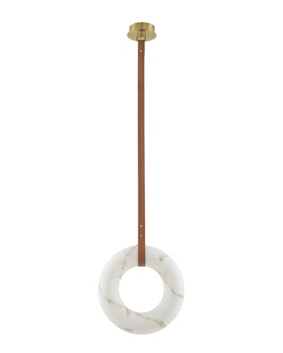 Surya Livabliss Nozay Accent Table Lamp In White