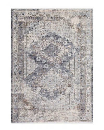 Surya Liverpool Machine Woven Rug In Blue