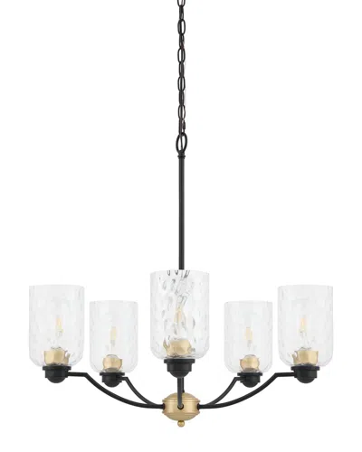 Surya Loches Accent Table Lamp In Black