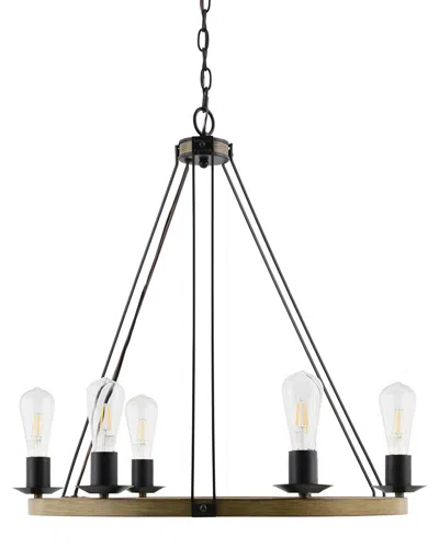 Surya Loches Accent Table Lamp In Black