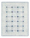 Surya Louvre Lou-2300 Area Rug, 4' X 6' In Navy/cream/ice Blue