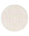 Surya Louvre Lou-2301 Round Area Rug, 8' Round In Cream/khaki