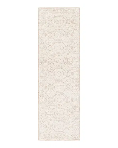 Surya Louvre Lou-2301 Runner Area Rug, 2'6 X 8' In Cream/khaki
