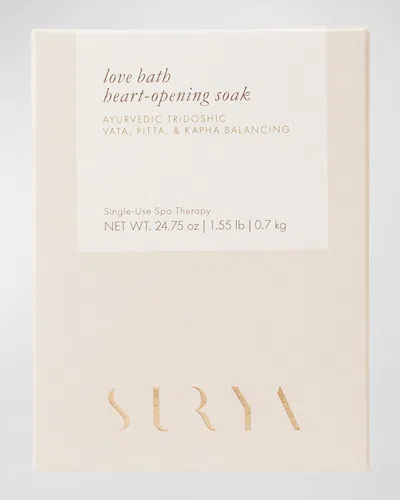 Surya Love Bath Soak, 52 Oz. In White