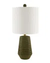 Surya Mably Accent Table Lamp In Green