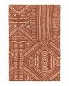 Surya Mandela Area Rug, 5' X 7'6 In Orange/ Neutral