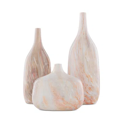 SURYA MARBLE VASE, SET OF 3