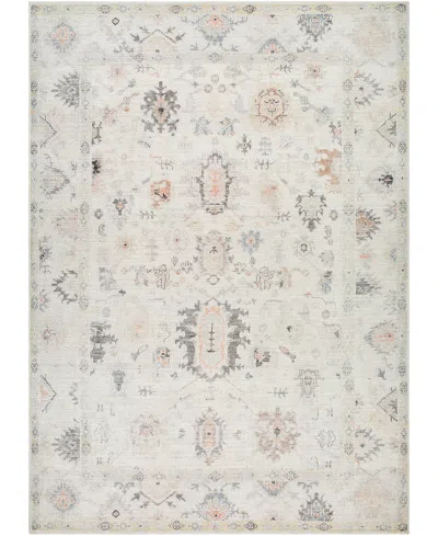 Surya Marlon 526243 2'7"x7'3" Runner Area Rug In Silver