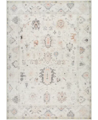 Surya Marlon 526243 3'10"x5'7" Area Rug In Silver