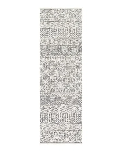 Surya Livabliss Maroc 146523 Runner Area Rug, 2'6 X 8' In Charcoal/beige