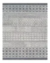 Surya Maroc 147984 Area Rug, 3' X 5' In Charcoal/teal/cream/khaki