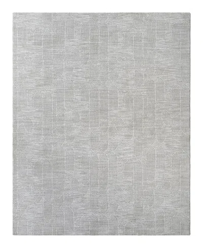 Surya Masterpiece High-low Mpc-2310 6'7" X 9'6" Area Rug In Taupe