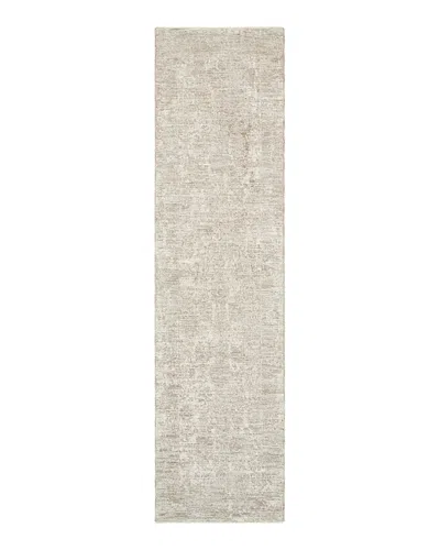 Surya Masterpiece Mpc-2300 Runner Area Rug, 2'8 X 10' In Light/grey