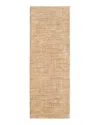 Surya Masterpiece High-low Mpc-2310 2'8" X 10' Runner Area Rug In Tan/beige