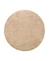 Surya Masterpiece Mpc-2320 Round Area Rug, 5'3 X 5'3 In Tan/beige