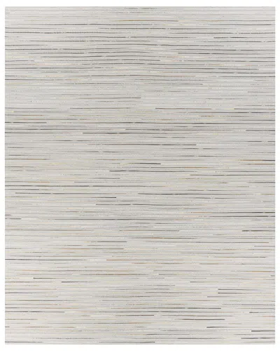 Surya Medora Wool, Hair On Hide & Viscose Rug In Brown