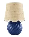 Surya Melbu Accent Table Lamp In Blue