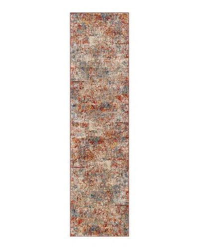 Surya Mirabel Mbe-2300 Runner Area Rug, 2'7 X 10' In Coral/red