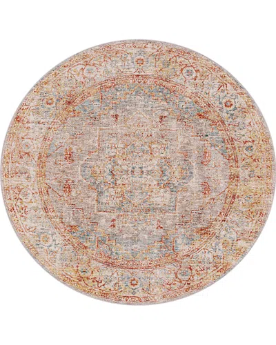 Surya Mirabel Mbe 2310 Area Rug, 2' X 3' In Mist/red