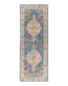 Surya Mirabel Mbe-2317 2'7" X 7'3" Runner Area Rug In Blue