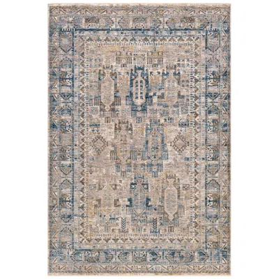 Surya Mirabel Mbe-2302 2'7"x4' Navy And Cream Area Rug In Multi