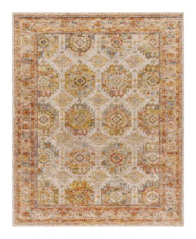 Surya Mona Lisa Mni-2302 5'x7'5 Area Rug In Rust-cream