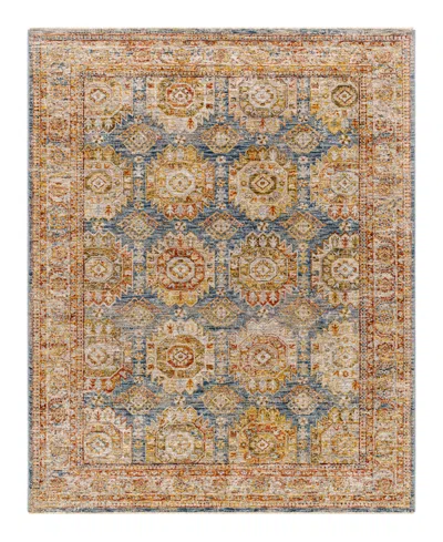 Surya Mona Lisa Mni-2302 5'x7'5 Area Rug In Rust-denim