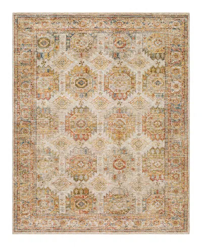 Surya Mona Lisa Mni-2302 6'7x9'6 Area Rug In Rust-cream