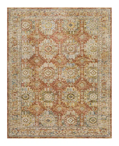 Surya Mona Lisa Mni-2302 Area Rug, 6'7 X 9'6 In Rust/maize
