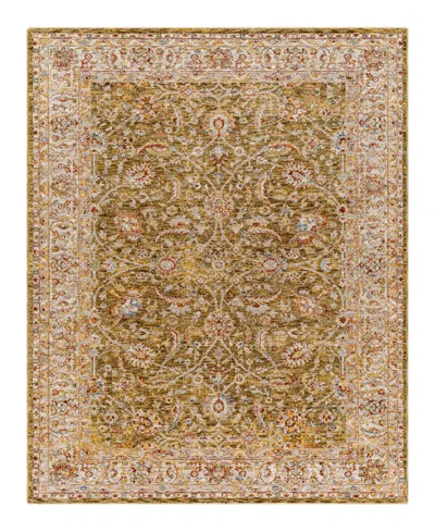 Surya Mona Lisa Mni-2306 5'x7'5 Area Rug In Olive