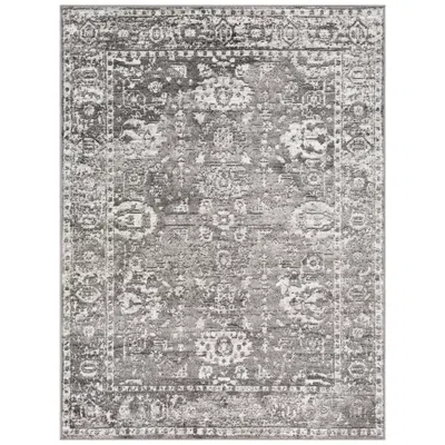Surya Monte Carlo Mnc-2311 5'x8' Gray And White Area Rug