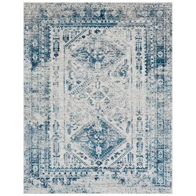 Surya Monte Carlo Mnc-2313 8'x10' Blue And White Area Rug