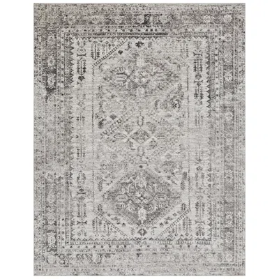 Surya Monte Carlo Mnc-2314 8'x10' Gray And White Area Rug