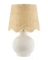 Surya Montijo Accent Table Lamp In White