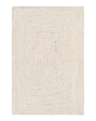 Surya Natural Braids Nbd-2301 Area Rug, 2' X 3' In Ivory