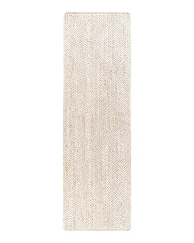 Surya Natural Braids Nbd-2301 Runner Area Rug, 2'6 X 8' In Ivory