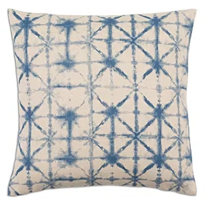 Surya Nebula Geometric Decorative Pillow, 20 X 20 In Dark Blue/beige