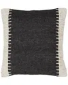 Surya Niko Accent Pillow In Black