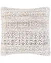 Surya Nobility Polyester Pillow In Beige