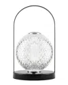 Surya Nolan Accent Table Lamp In Transparent