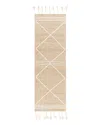 Surya Norwood Nwd-2304 Runner Area Rug, 2'6 X 8' In Tan Cream