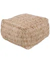 Surya Oak Cove Pouf