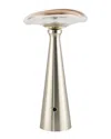 Surya Olivet Accent Table Lamp In Silver