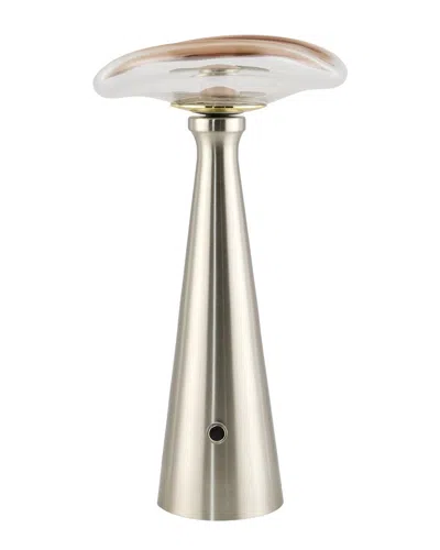 Surya Olivet Accent Table Lamp In Silver