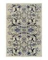 Surya Opulent Area Rug, 4' X 6' In Blue/black